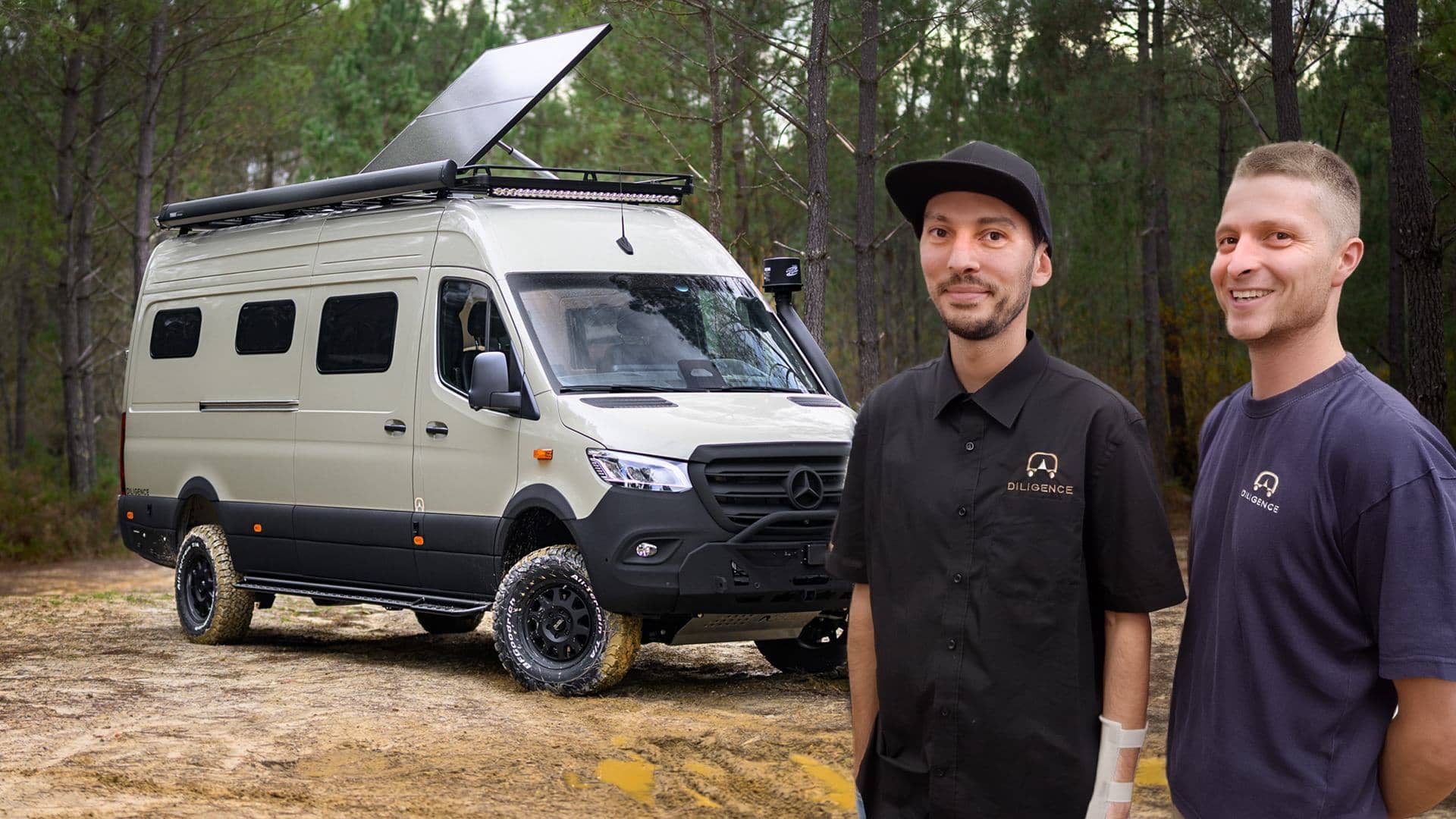 Conversie campervan 4x4 Sprinter fără niciun compromis electric